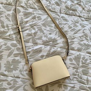 Cream Crossbody Purse